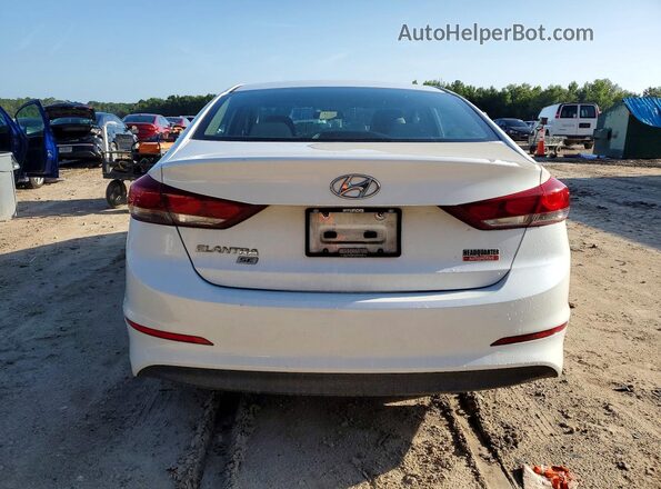 5NPD74LF9JH294099 2018 HYUNDAI ELANTRA Белый Вид сзади