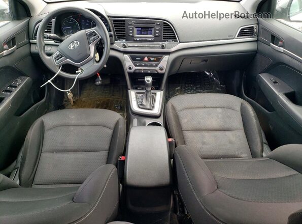 5NPD74LF9JH310415 2018 HYUNDAI ELANTRA Silver Dashboard view