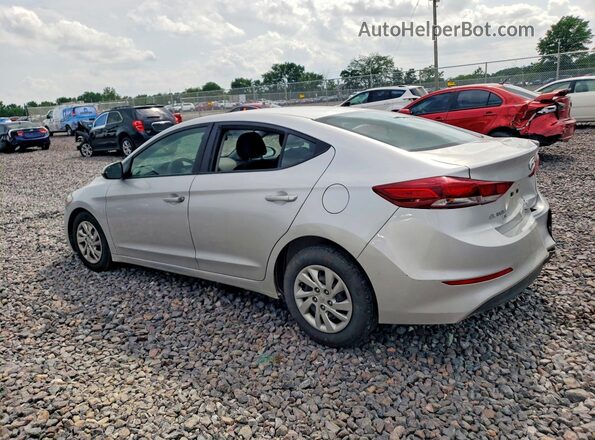 5NPD74LF9JH310415 2018 HYUNDAI ELANTRA Silver Rear left