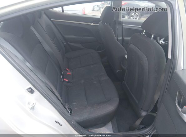5NPD74LF9KH406689 2019 HYUNDAI ELANTRA Silver Vista de la etiqueta del VIN