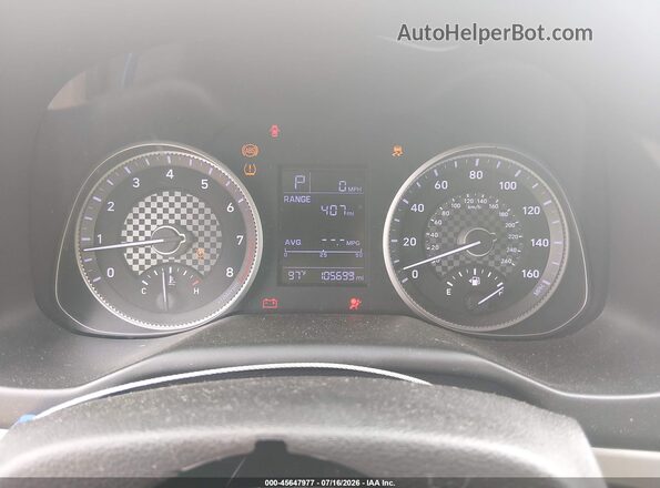 5NPD74LF9KH406689 2019 HYUNDAI ELANTRA Silver Vista de los asientos traseros