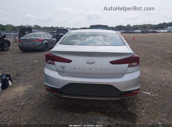 5NPD74LF9KH406689 2019 HYUNDAI ELANTRA Silver 