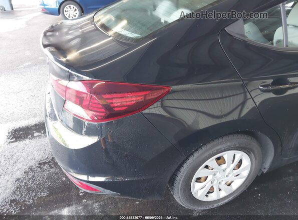 5NPD74LF9KH437571 2019 HYUNDAI ELANTRA Black 