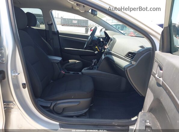 5NPD74LF9KH454998 2019 HYUNDAI ELANTRA Silver Vista interior delantera