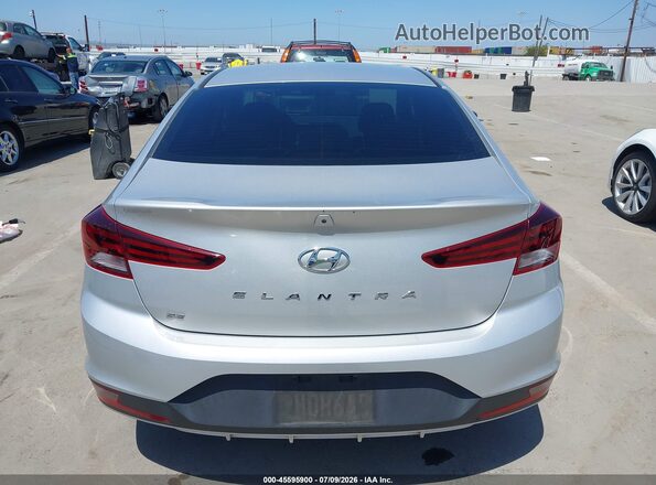5NPD74LF9KH454998 2019 HYUNDAI ELANTRA Silver 
