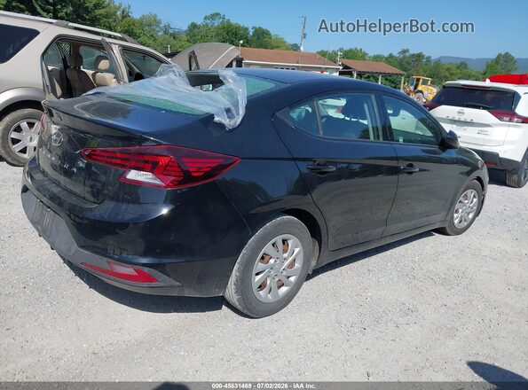 5NPD74LF9KH474118 2019 HYUNDAI ELANTRA Black Հետևի աջ