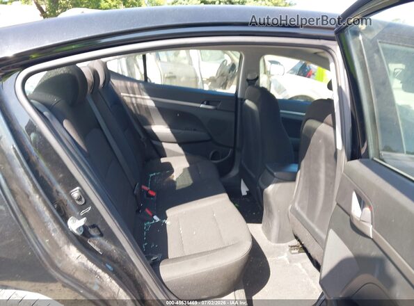 5NPD74LF9KH474118 2019 HYUNDAI ELANTRA Black VIN կոդի պիտակի տեսք