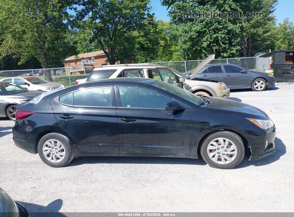 5NPD74LF9KH474118 2019 HYUNDAI ELANTRA Black Սալոնի հետևի տեսք