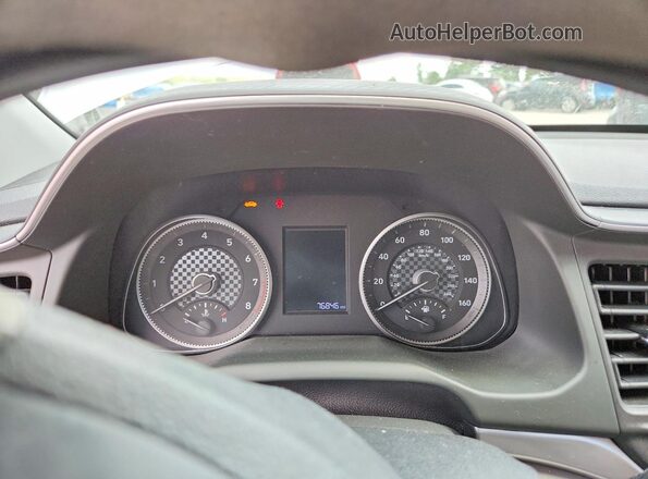 5NPD74LF9KH495227 2019 HYUNDAI ELANTRA Silver Widok zestawu wskaźników