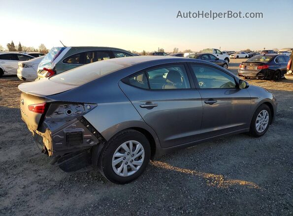 5NPD74LF9LH526221 2020 HYUNDAI ELANTRA Серый Задняя правая четверть