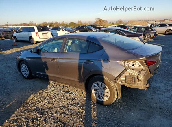 5NPD74LF9LH526221 2020 HYUNDAI ELANTRA Серый Задняя левая четверть
