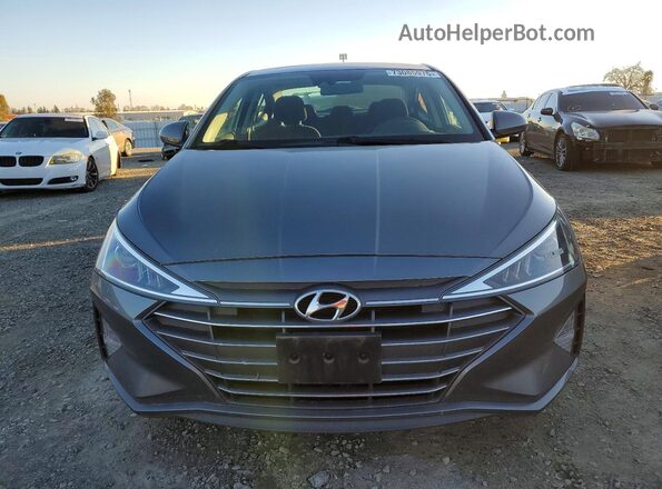 5NPD74LF9LH526221 2020 HYUNDAI ELANTRA Серый Вид спереди