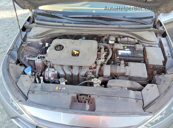 5NPD74LF9LH526221 2020 HYUNDAI ELANTRA Серый Вид задней части салона
