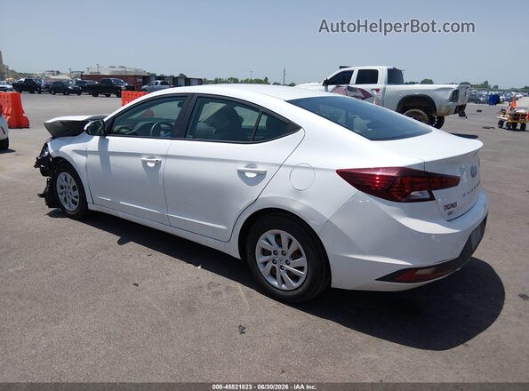 5NPD74LF9LH532343 2020 HYUNDAI ELANTRA White უკანა მარცხენა