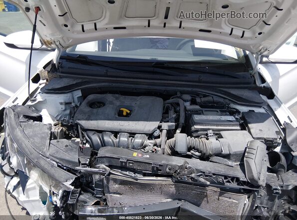 5NPD74LF9LH532343 2020 HYUNDAI ELANTRA White უკანა ხედი