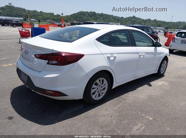 5NPD74LF9LH532343 2020 HYUNDAI ELANTRA White უკანა მარჯვენა