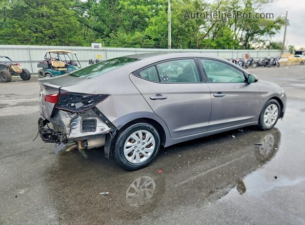 5NPD74LF9LH535999 2020 HYUNDAI ELANTRA Серый Задняя правая четверть