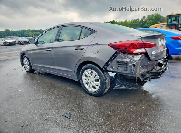 5NPD74LF9LH535999 2020 HYUNDAI ELANTRA Серый Задняя левая четверть