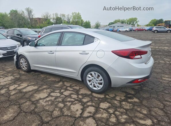 5NPD74LF9LH540510 2020 HYUNDAI ELANTRA Silver Rear left