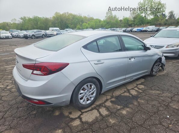 5NPD74LF9LH540510 2020 HYUNDAI ELANTRA Silver Rear right