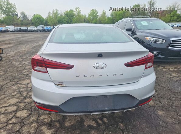 5NPD74LF9LH540510 2020 HYUNDAI ELANTRA Silver Rear view