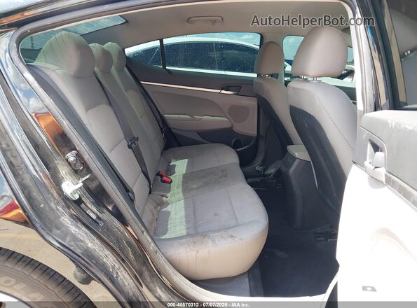 5NPD74LF9LH566105 2020 HYUNDAI ELANTRA Black VIN կոդի պիտակի տեսք