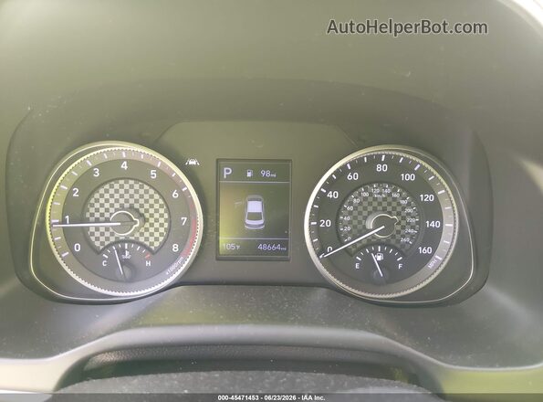 5NPD74LF9LH600205 2020 HYUNDAI ELANTRA White Vista de los asientos traseros