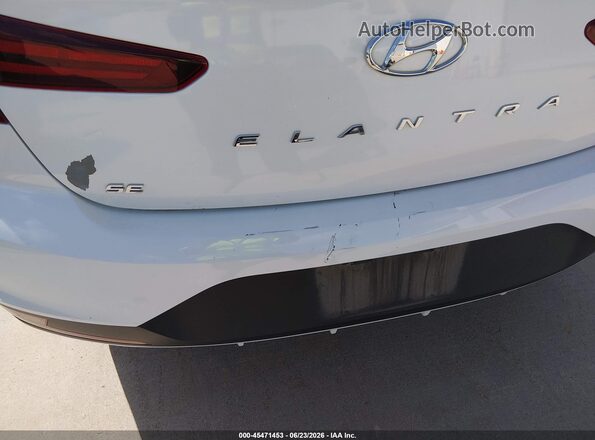 5NPD74LF9LH600205 2020 HYUNDAI ELANTRA White Vista frontal