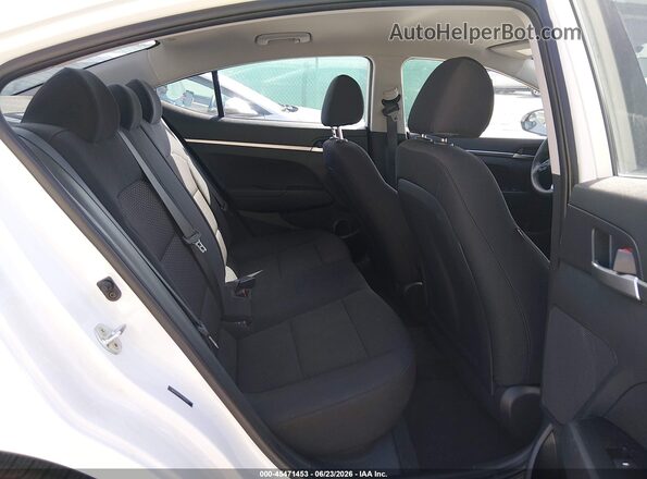 5NPD74LF9LH600205 2020 HYUNDAI ELANTRA White Vista de la etiqueta del VIN