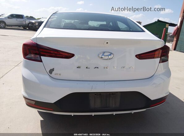 5NPD74LF9LH600205 2020 HYUNDAI ELANTRA White 