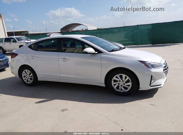 5NPD74LF9LH600205 2020 HYUNDAI ELANTRA White 