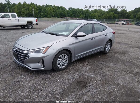 5NPD74LF9LH600883 2020 HYUNDAI ELANTRA Silver Передня ліва чверть