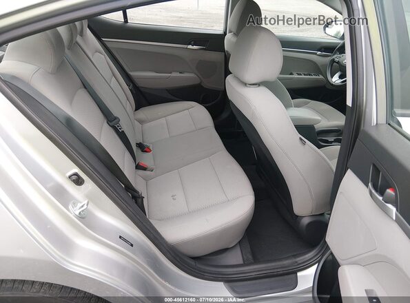 5NPD74LF9LH600883 2020 HYUNDAI ELANTRA Silver Вид наклейки з VIN-кодом