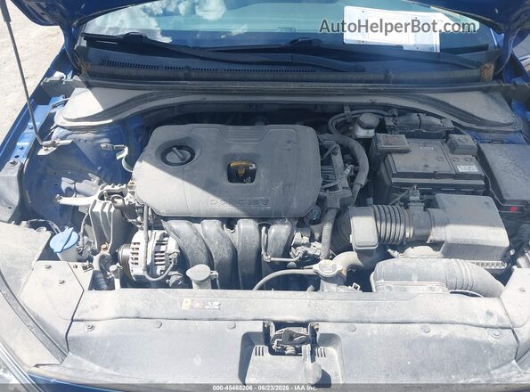 5NPD74LF9LH601113 2020 HYUNDAI ELANTRA Синий Вид сзади