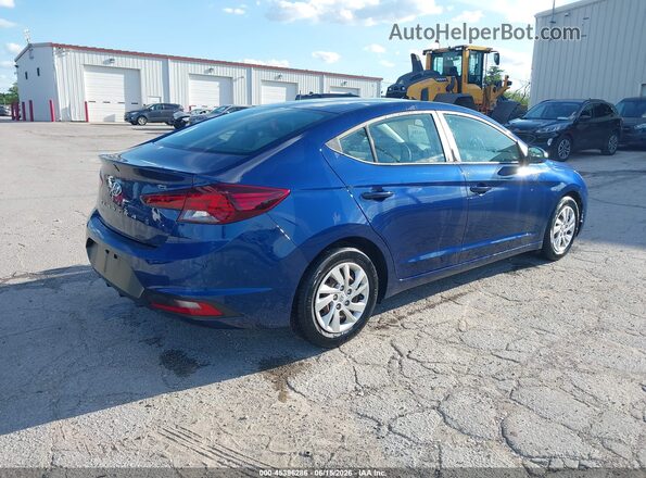 5NPD74LF9LH601516 2020 HYUNDAI ELANTRA Blue Tył prawy