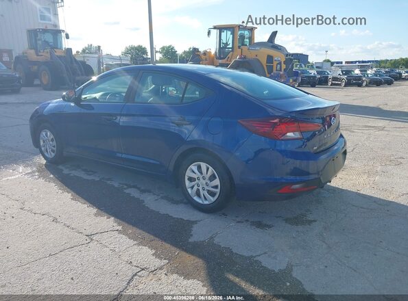 5NPD74LF9LH601516 2020 HYUNDAI ELANTRA Blue Tył lewy