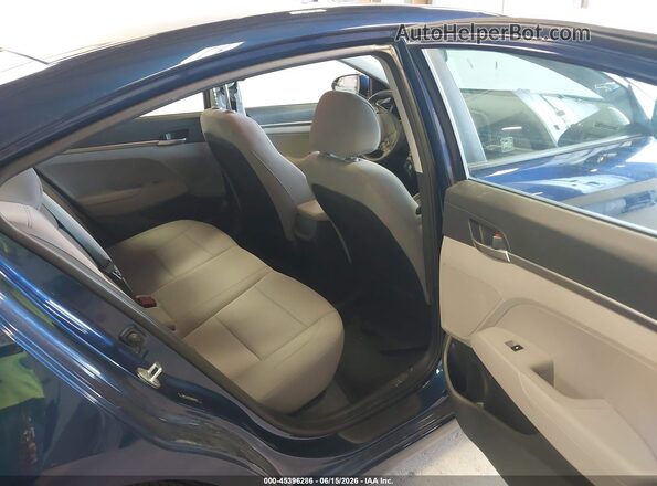 5NPD74LF9LH601516 2020 HYUNDAI ELANTRA Blue Widok naklejki z numerem VIN