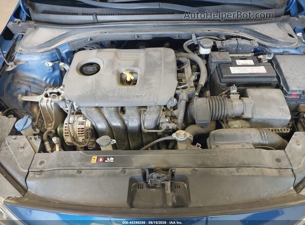 5NPD74LF9LH601516 2020 HYUNDAI ELANTRA Blue Widok z tyłu