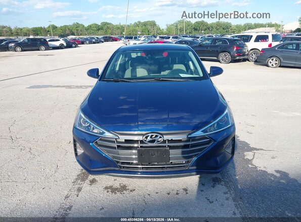 5NPD74LF9LH601516 2020 HYUNDAI ELANTRA Blue 