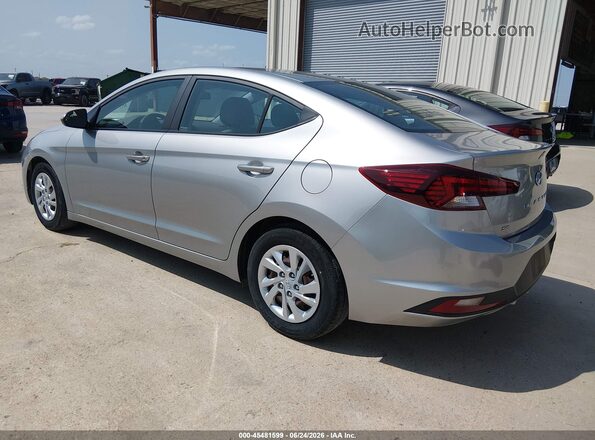 5NPD74LF9LH602374 2020 HYUNDAI ELANTRA Silver უკანა მარცხენა