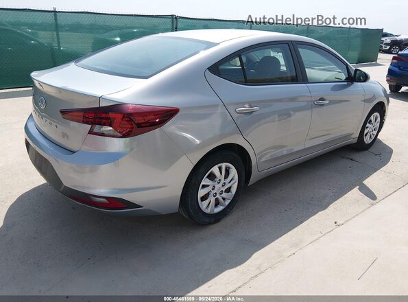 5NPD74LF9LH602374 2020 HYUNDAI ELANTRA Silver უკანა მარჯვენა