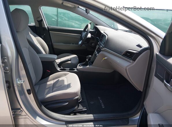 5NPD74LF9LH602374 2020 HYUNDAI ELANTRA Silver წინა სალონის ხედი