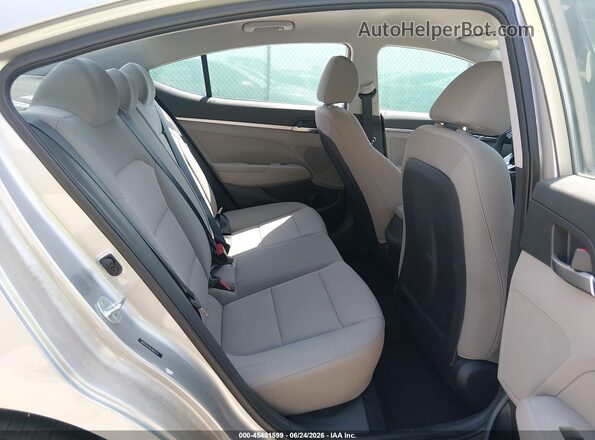 5NPD74LF9LH602374 2020 HYUNDAI ELANTRA Silver VIN კოდის სტიკერის ხედი