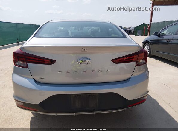 5NPD74LF9LH602374 2020 HYUNDAI ELANTRA Silver 
