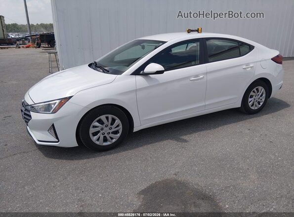 5NPD74LF9LH603010 2020 HYUNDAI ELANTRA White Przód lewy