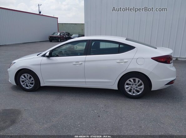 5NPD74LF9LH603010 2020 HYUNDAI ELANTRA White Widok wnętrza 360 stopni