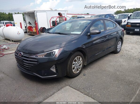 5NPD74LF9LH603170 2020 HYUNDAI ELANTRA Gray Vista tres cuartos delantera izquierda