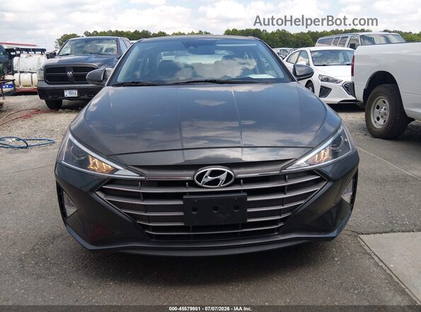 5NPD74LF9LH603170 2020 HYUNDAI ELANTRA Gray Vista del cuadro de instrumentos