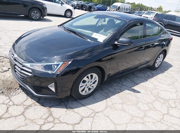 5NPD74LF9LH606912 2020 HYUNDAI ELANTRA Black Przód lewy