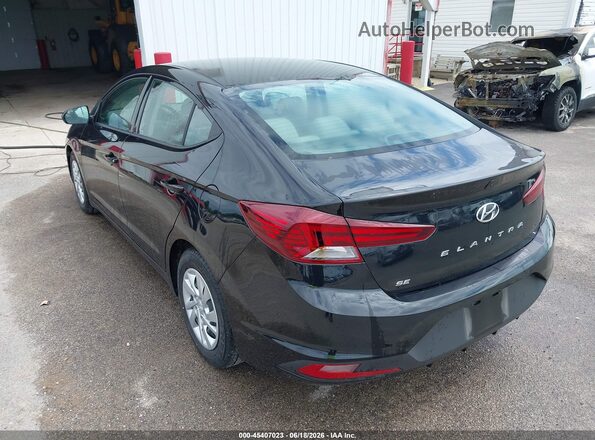 5NPD74LF9LH607428 2020 HYUNDAI ELANTRA Black Задня ліва чверть